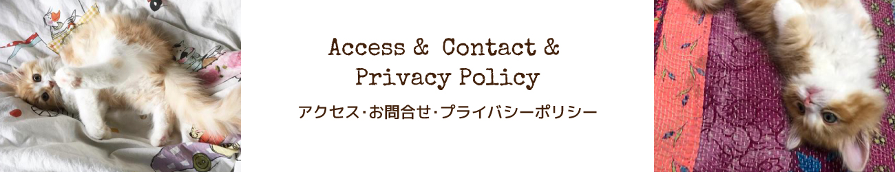 アクセス・お問い合わせ･プライバシーポリシー
